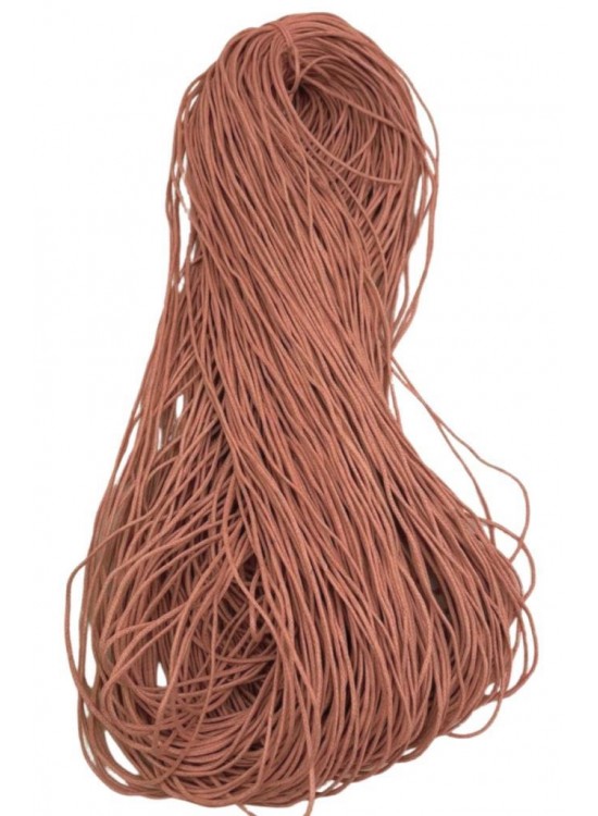 Çanta Aksesuar Pudra Renk Mumlu Koton İp