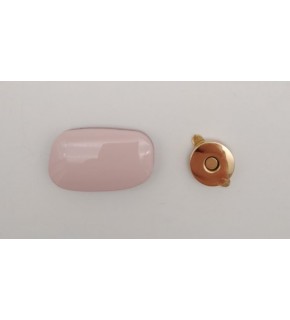 Çanta Aksesuar Pudra Renkli Light Gold Mıknatıslı Kilit