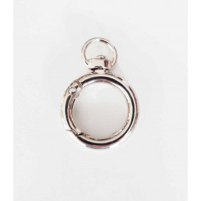 Çanta Aksesuar Relaks Yaylı Halka Gümüş Renk