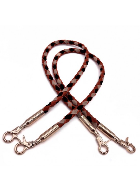 Çanta Aksesuar Renkli 60 cm Örme Çanta Sapı Light Gold Metal Çanta Aksesuar Renkli 60 cm Örme Çanta Sapı Light Gold Metal