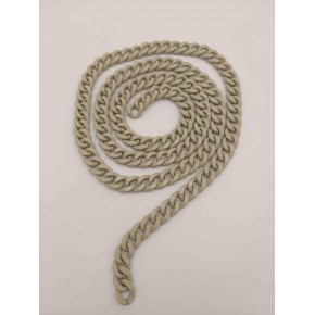 Çanta Aksesuar Renkli Metal Zincir Bej 120 Cm