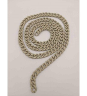 Çanta Aksesuar Renkli Metal Zincir Bej 120 Cm