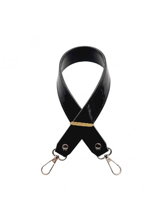 Çanta Aksesuar Suni Deri 5 mm Düğüm Model Tek Çanta Sapı 85 Cm (Lacivert Renk)