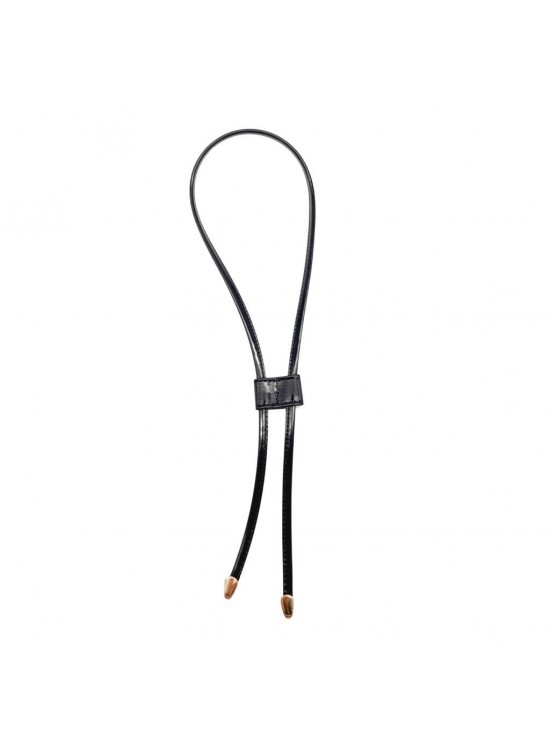 Çanta Aksesuar Rugan Deri Dikişli Büzgü Siyah Renk Light Gold Metalli