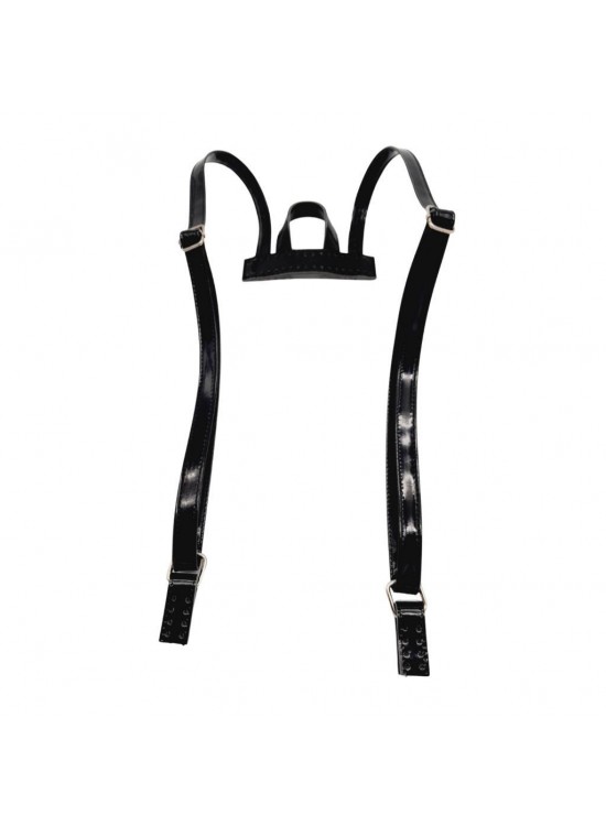 Çanta Aksesuar Rugan Deri Sırt Çantası Sapı Siyah Renk Gümüş Metalli Çanta Aksesuar Rugan Deri Sırt Çantası Sapı Siyah Renk Gümüş Metalli