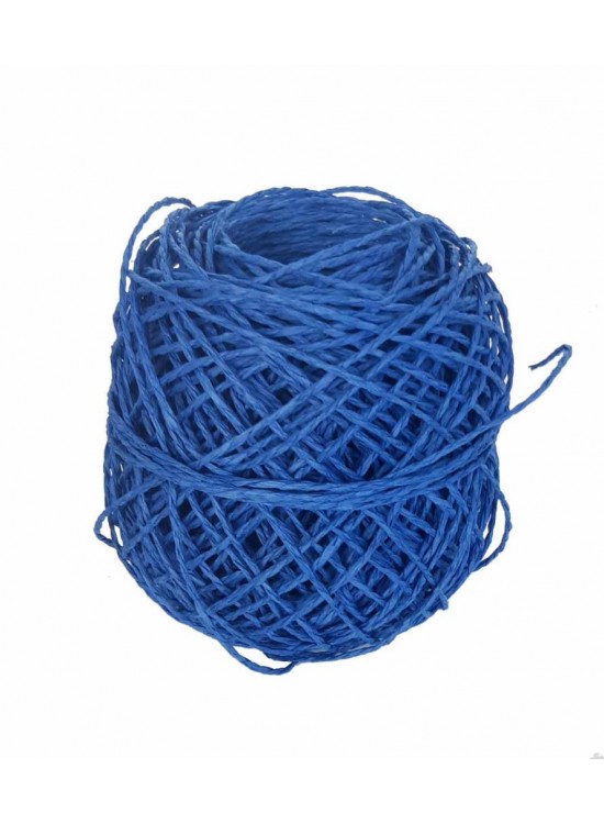 Çanta Aksesuar Saks Mavi 50 Gr Sarılmış Kağıt İp Çanta Aksesuar Saks Mavi 50 Gr Sarılmış Kağıt İp