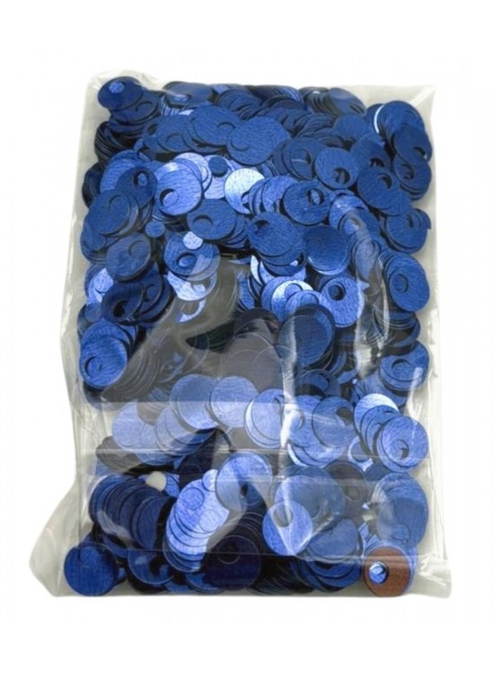 Çanta Aksesuar Saks Mavi Renk 1 Cm Pul 40 Gr