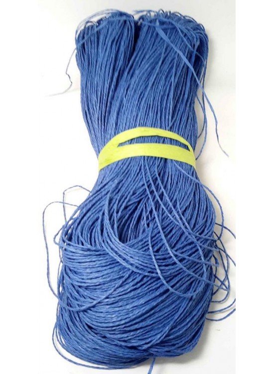 Çanta Aksesuar Saks Mavi Renk Kağıt İp 200 Gr Çanta Aksesuar Saks Mavi Renk Kağıt İp 200 Gr