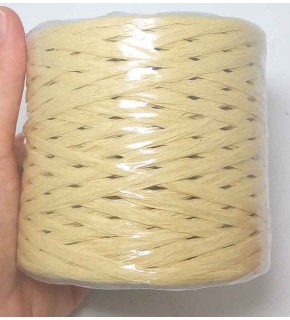 Çanta Aksesuar Saman Renk Rafya İp