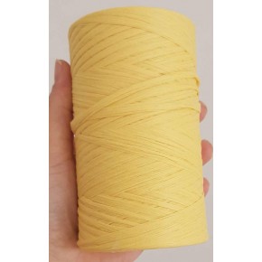 Çanta Aksesuar Sarı Renk Angel Rafya İp No:12