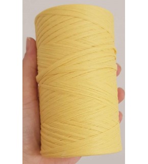 Çanta Aksesuar Sarı Renk Angel Rafya İp No:12