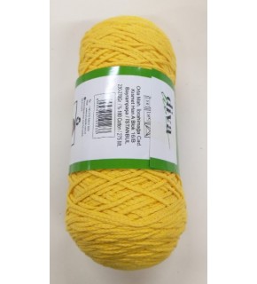 Çanta Aksesuar Sarı Renk İnce  Pamuk Makrome