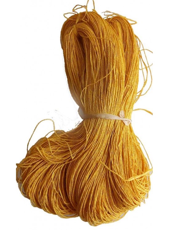 Çanta Aksesuar Sarı Renk Kağıt İp 200 Gr