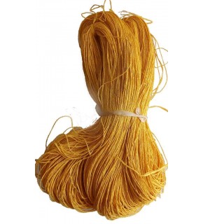 Çanta Aksesuar Sarı Renk Kağıt İp 500 Gr