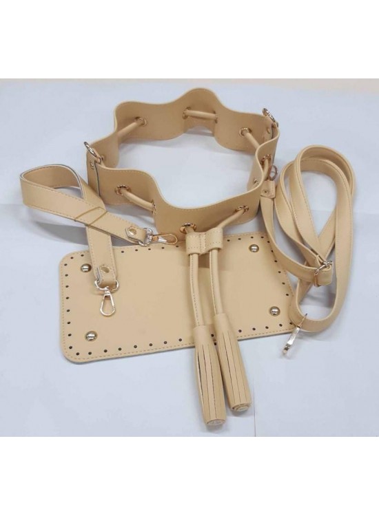 Çanta Aksesuar Sarı Renk Torba Çanta Seti