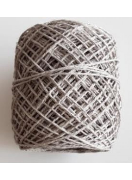 Çanta Aksesuar Sarılmış Kağıt İp Açık Gri