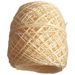 Çanta Aksesuar Sarılmış Kağıt İp Açık Sarı