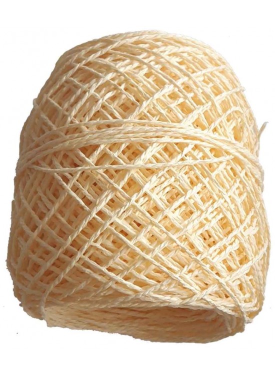 Çanta Aksesuar Sarılmış Kağıt İp Açık Sarı