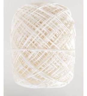 Çanta Aksesuar Sarılmış Kağıt İp Beyaz