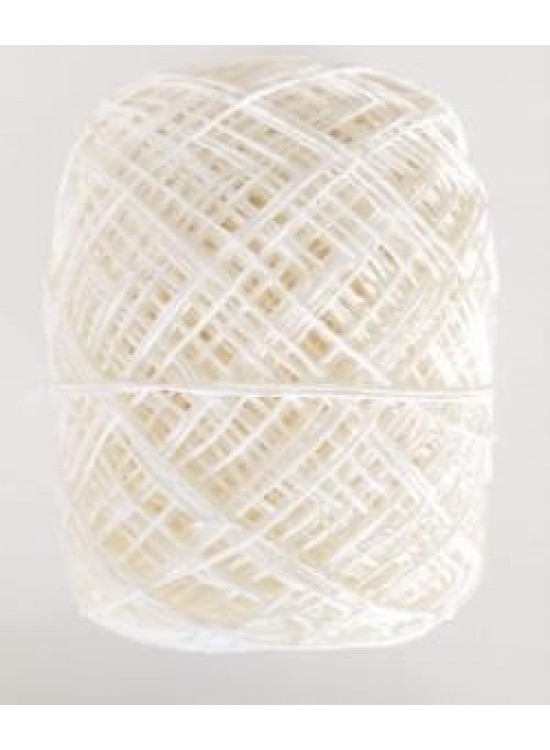 Çanta Aksesuar Sarılmış Kağıt İp Beyaz