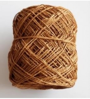 Çanta Aksesuar Sarılmış Kağıt İp Koyu Hasır