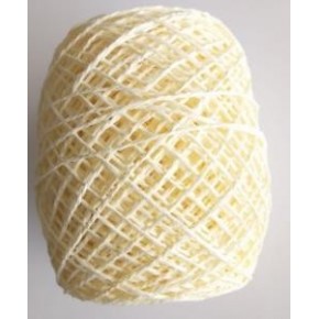 Çanta Aksesuar Sarılmış Kağıt İp Krem