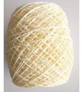 Çanta Aksesuar Sarılmış Kağıt İp Krem