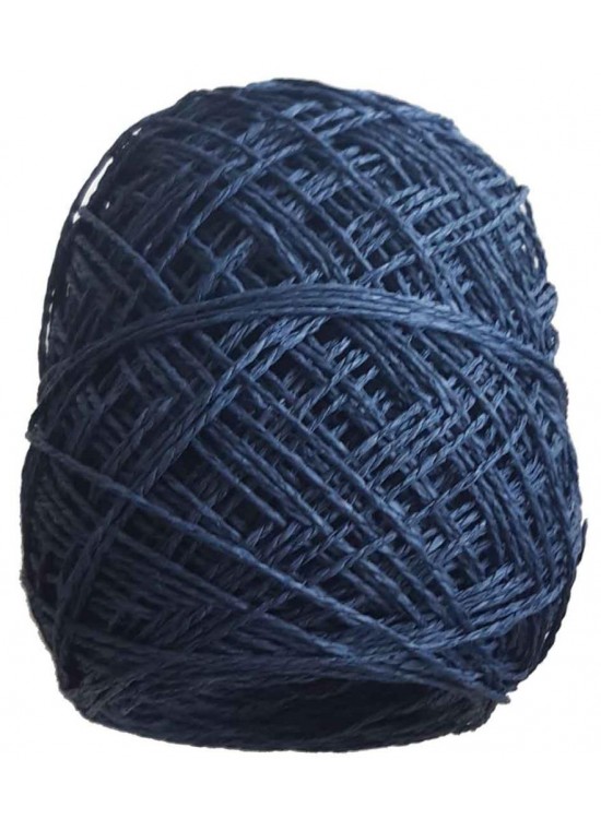 Çanta Aksesuar Sarılmış Kağıt İp Lacivert