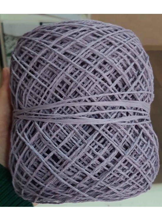 Çanta Aksesuar Sarılmış Kağıt İp Leylak Renk