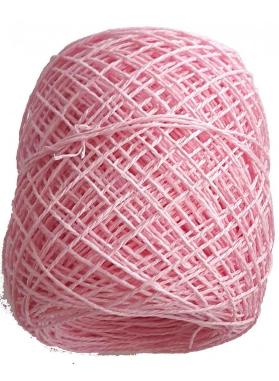 Çanta Aksesuar Sarılmış Kağıt İp Pembe