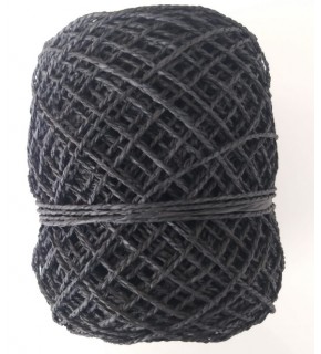 Çanta Aksesuar Sarılmış Kağıt İp Siyah 100 Gram