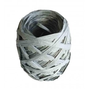 Çanta Aksesuar Sarılmış Rafya Gri Renk 100 Gr