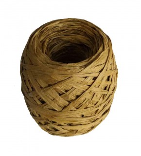 Çanta Aksesuar Sarılmış Rafya Yağ Yeşili Renk 100 Gr