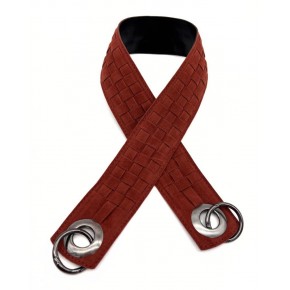 Çanta Aksesuar Sepet Örgü Model  Tek Çanta Sapı Taba Renk