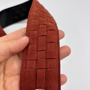 Çanta Aksesuar Sepet Örgü Model  Tek Çanta Sapı Taba Renk