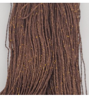 Çanta Aksesuar Simli Kağıt İp Kahverengi 400 gr