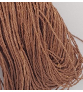 Çanta Aksesuar Simli Kağıt İp Karamel Renk 170 gr