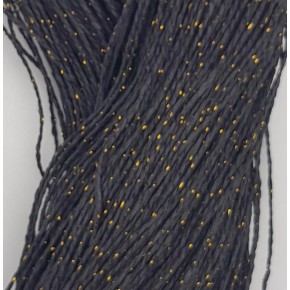 Çanta Aksesuar Simli Kağıt İp Siyah Renk 450 gr