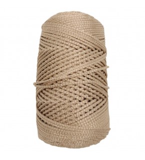 Çanta Aksesuar Simli Polyester Makrome Gold Renk 200 gr