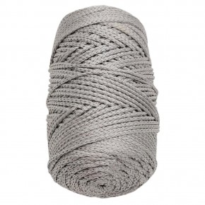 Çanta Aksesuar Simli Polyester Makrome Gri Renk 200 gr