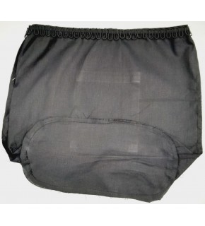 Çanta Aksesuar Siyah 25X12 Cm Oval Tabanlı Dikilmiş Fermuarsız Astar