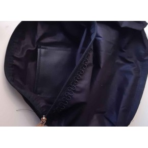 Çanta Aksesuar Siyah 28X28 Cm, Dikilmiş Halde, Fermuarlı Astar