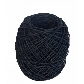 Çanta Aksesuar Siyah 50 Gr Sarılmış Kağıt İp