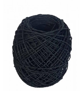 Çanta Aksesuar Siyah 50 Gr Sarılmış Kağıt İp