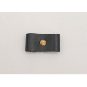 Çanta Aksesuar Siyah Gerçek Deri Büzgülük Antik Metalli