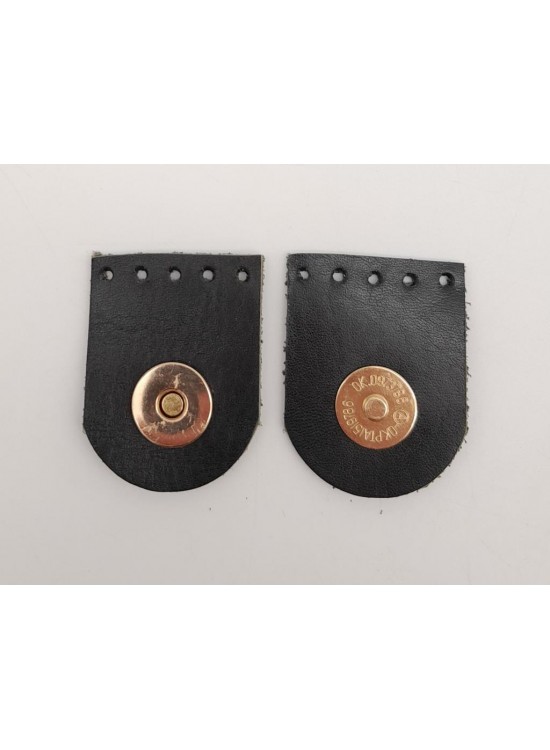 Çanta Aksesuar Siyah Gerçek Derili Tek Dikim Mıknatıslı Çıtçıt Light Gold Metalli