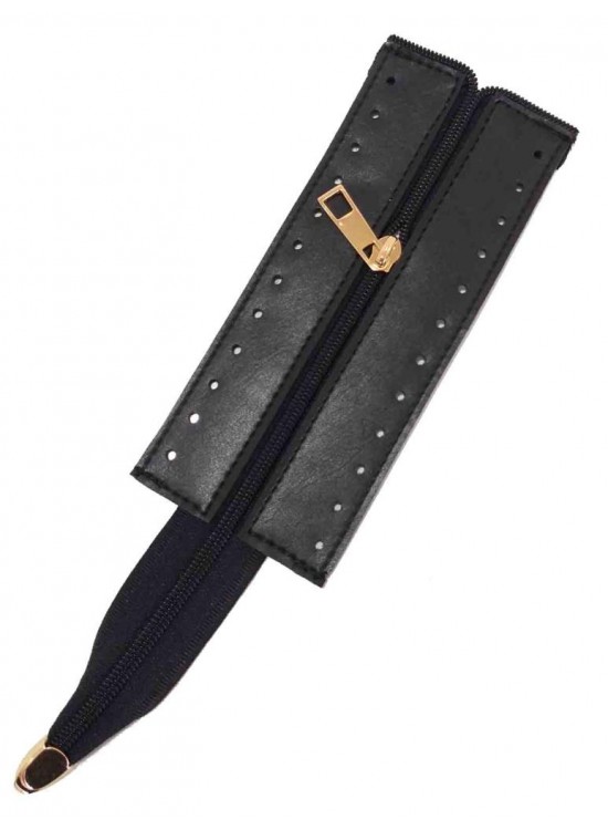 Çanta Aksesuar Siyah Renk 17 Cm Derili Fermuar