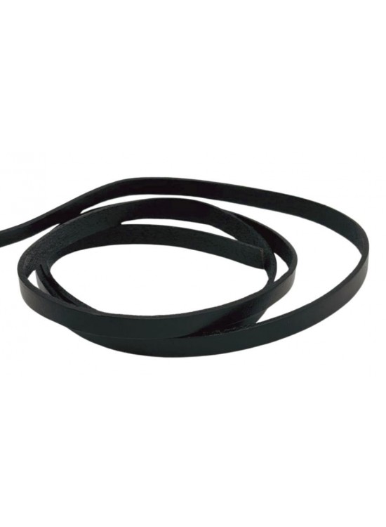 Çanta Aksesuar Siyah Renk Gerçek Deri 8 mm Şerit Deri İp Çanta Aksesuar Siyah Renk Gerçek Deri 8 mm Şerit Deri İp