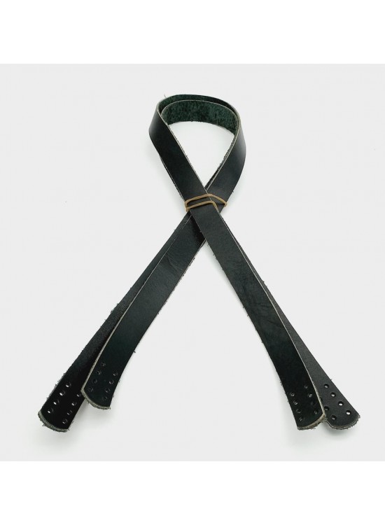 Çanta Aksesuar Siyah Renk Gerçek Deri 80X2 Cm Çift Sap Çanta Aksesuar Siyah Renk Gerçek Deri 80X2 Cm Çift Sap