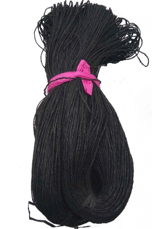 Çanta Aksesuar Siyah Renk Kağıt İp 350 Gr